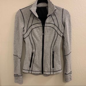 Lululemon 🏃♀️Define Jacket Lt Grey Houndstooth 2